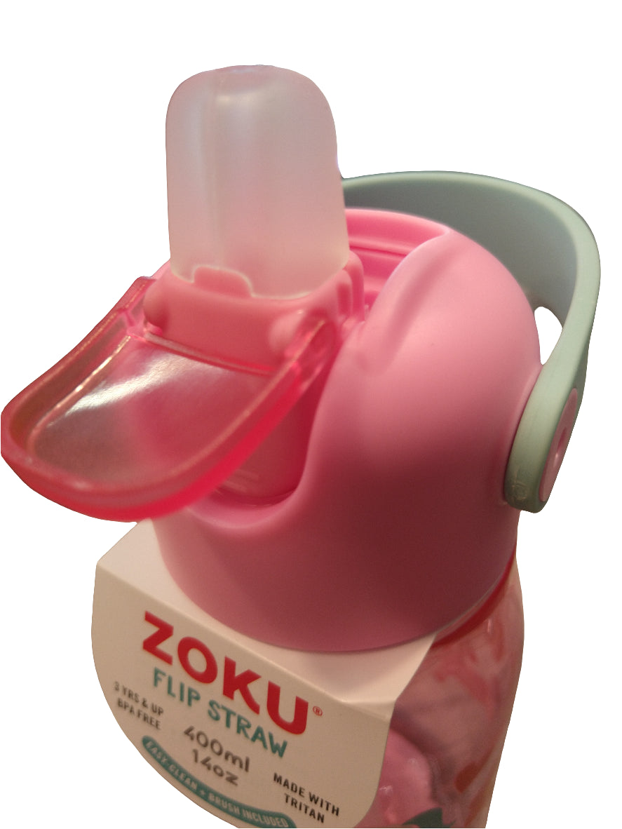 Borraccia in Tritan 465 ml- Unicorno rosa